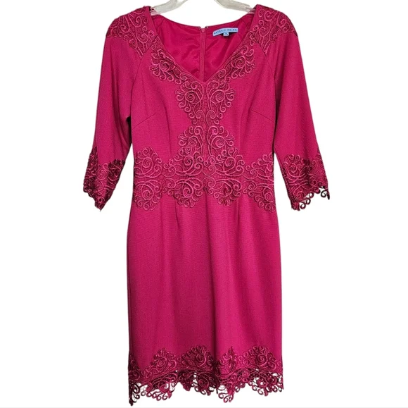 dress with white lace top Open Back Lace Detail Dress White